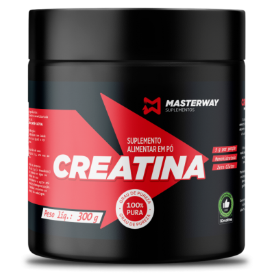 Creatina Monohidratada  300g - Masterway Suplementos