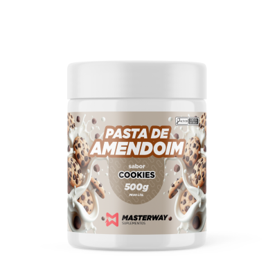 Pasta de Amendoim Gourmet Sabor Cookies - Masterway Suplementos