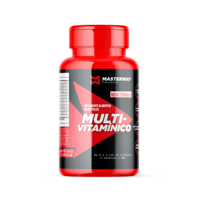 Multivitamínico (60 caps) - Masterway Suplementos