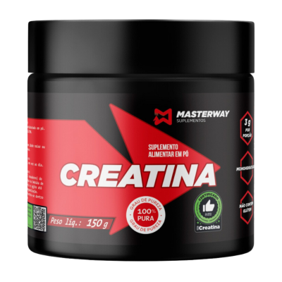 Creatina Monohidratada 150g - Masterway Suplementos
