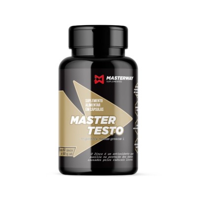 MasterTesto (60 caps) - Masterway Suplementos