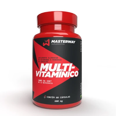 Multivitamínico (60 caps) - Masterway Suplementos