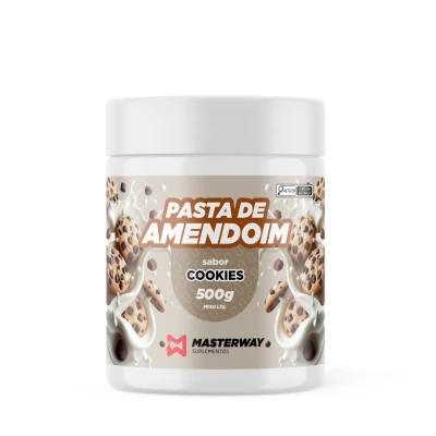 Pasta de amendoim GOURMET sabor COOKIES - Masterway Suplementos