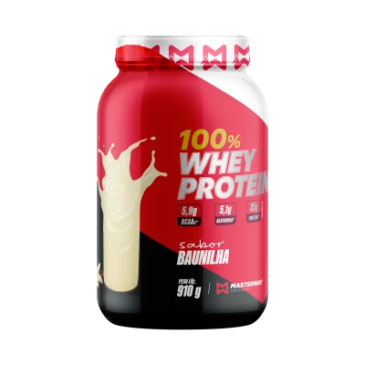 Whey Protein Concentrado Pote 910g Masterway Suplementos